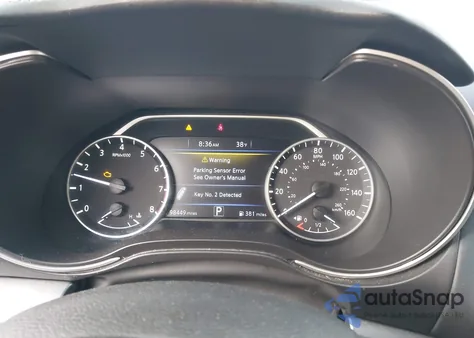 2018 Nissan Maxima 3.5 Sv z USA, uszkodzony, nr VIN 1N4AA6AP1JC374932